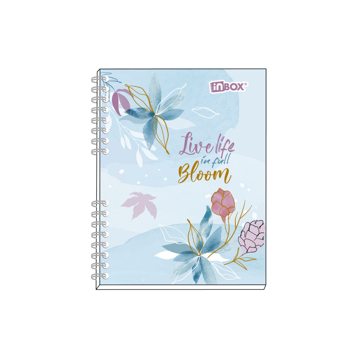ANDES - Cuaderno Espiral Andes Cuadriculado Tapa Dura A5 150 Hojas