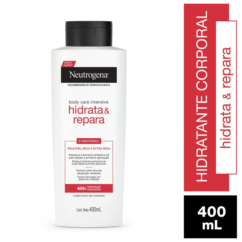 NEUTROGENA - Crema Corporal Hidratación y Reparación Neutrogena 400 mL
