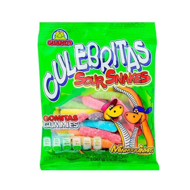 GUANDY - Gomitas Guandy Culebritas Empaque 100 g