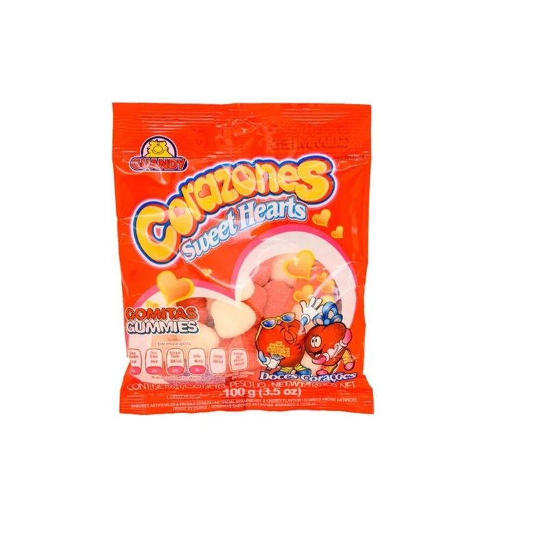 GUANDY - Gomitas Guandy Corazones Empaque 100 g