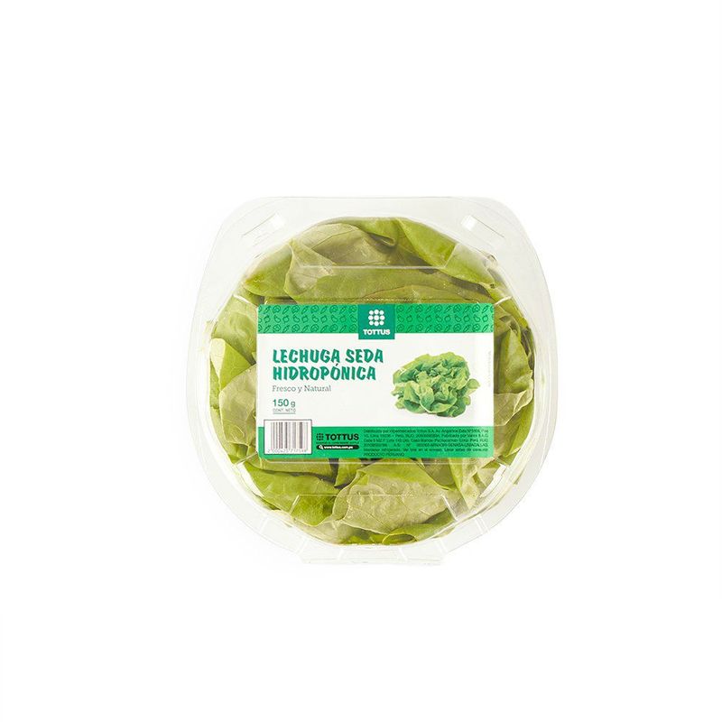 TOTTUS VERDURAS - Lechuga Seda Hidropónica Tottus