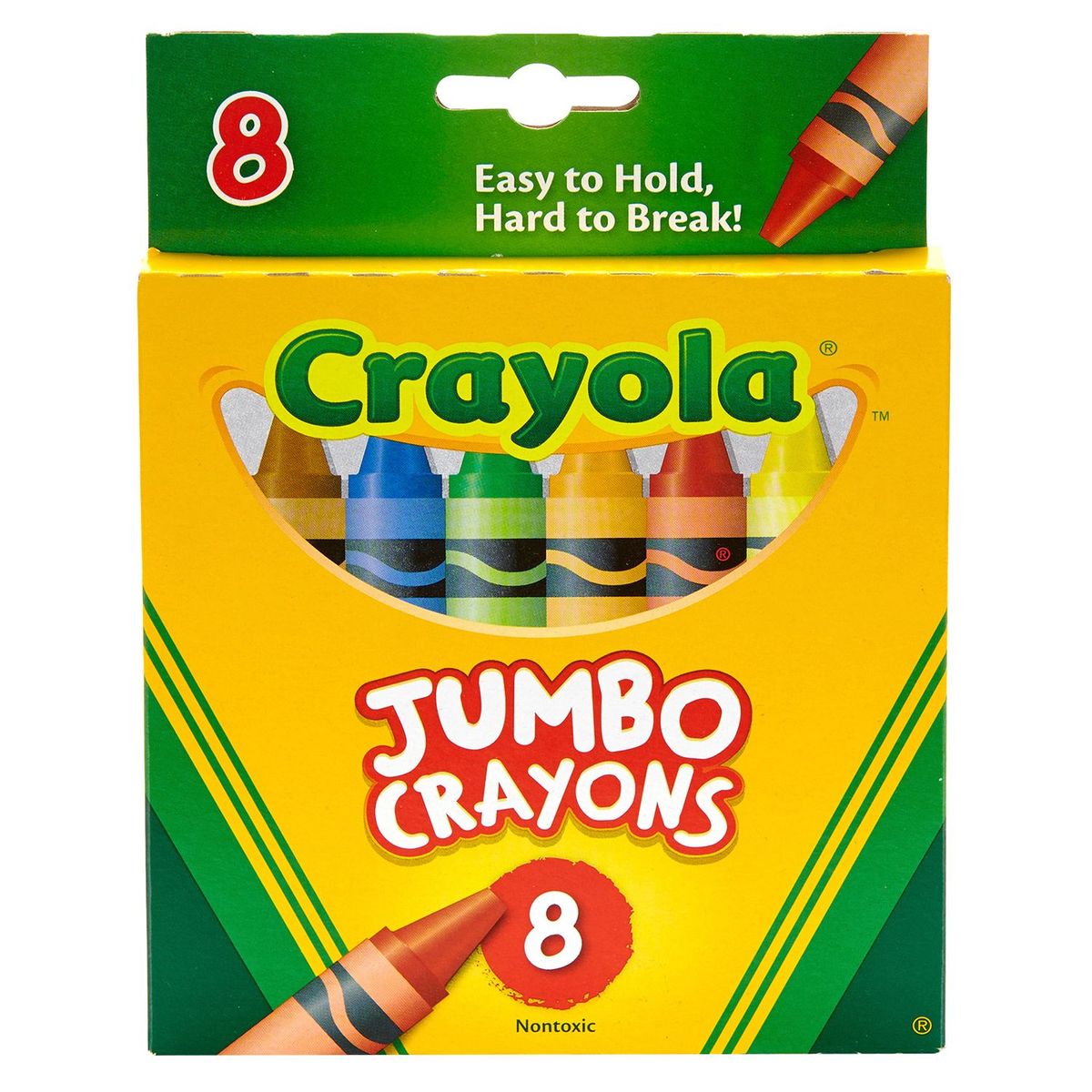 CRAYOLA - Crayones Crayola Jumbo Caja 8 Und