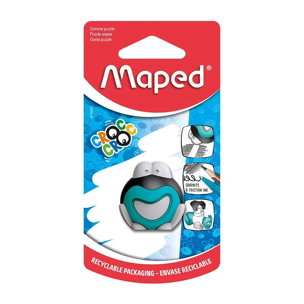 MAPED - Borrador Maped Croc Croc Rana