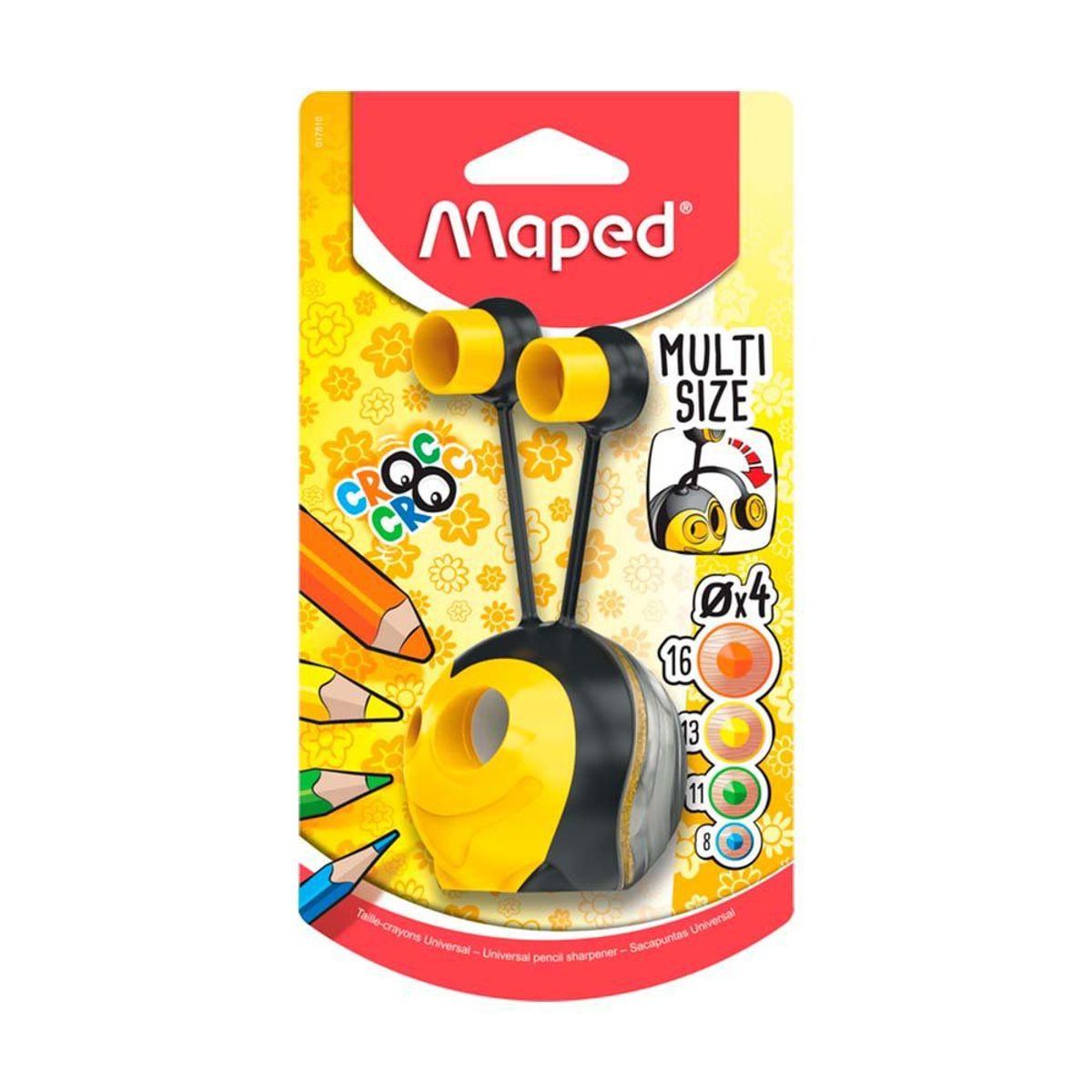 MAPED - Tajador Maped Universal Croc Croc Abeja