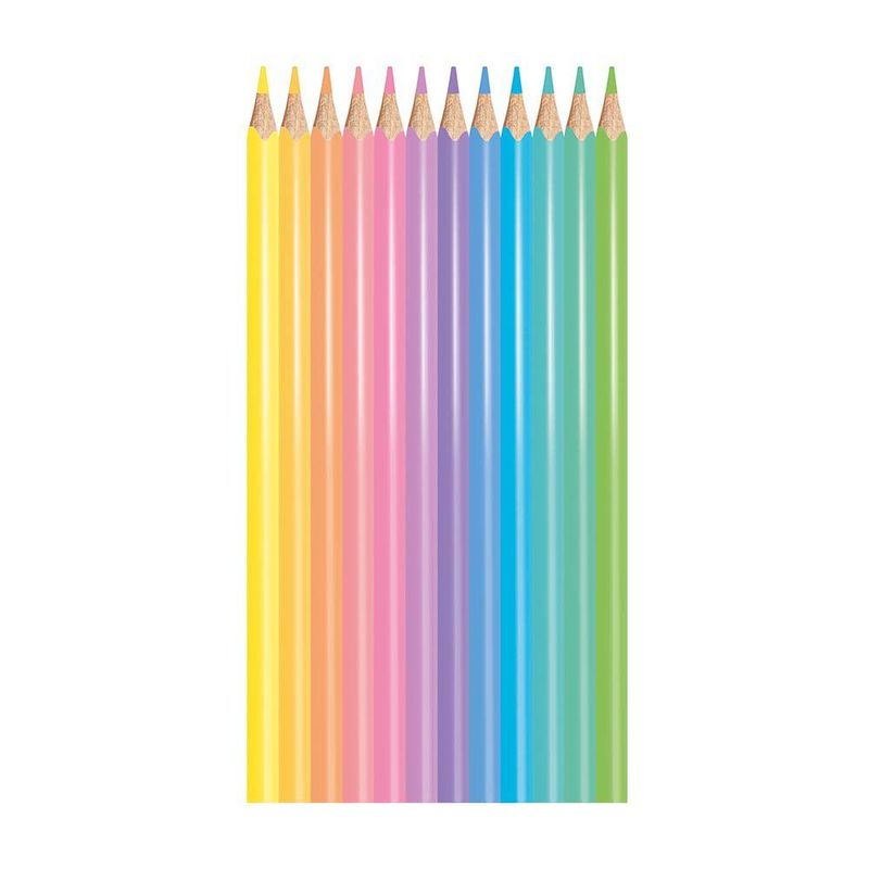 MAPED - Colores Maped Pastel Color Peps Caja 12 Und