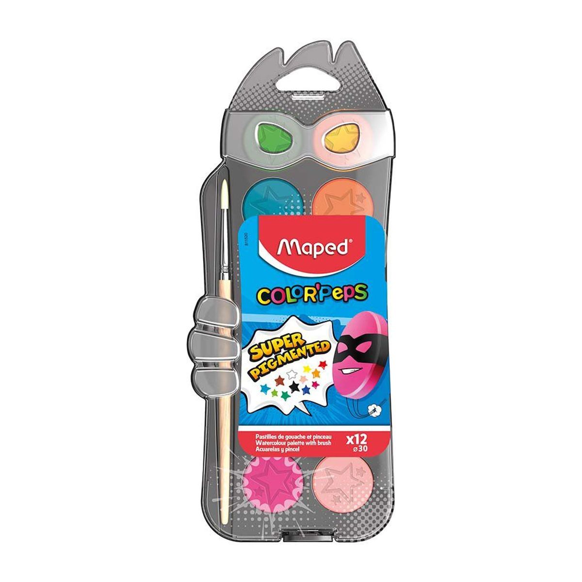 MAPED - Acuarelas Maped Estuche 12 Colores