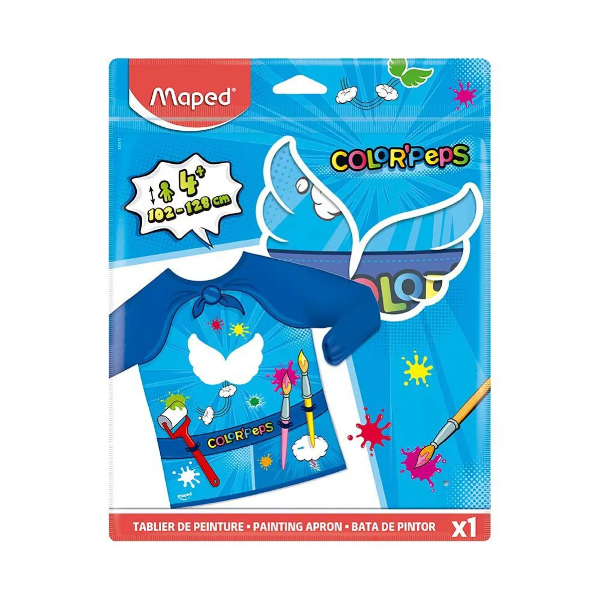 MAPED - Mandil Maped 4+ Color Peps