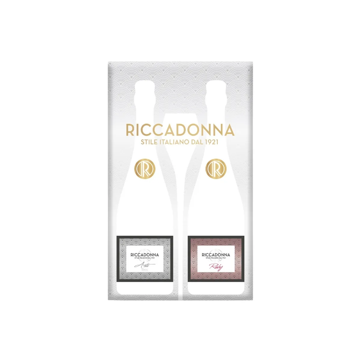 RICCADONNA - Espumante Riccadona Ruby 750 mL + Moscato Rosé 750 mL