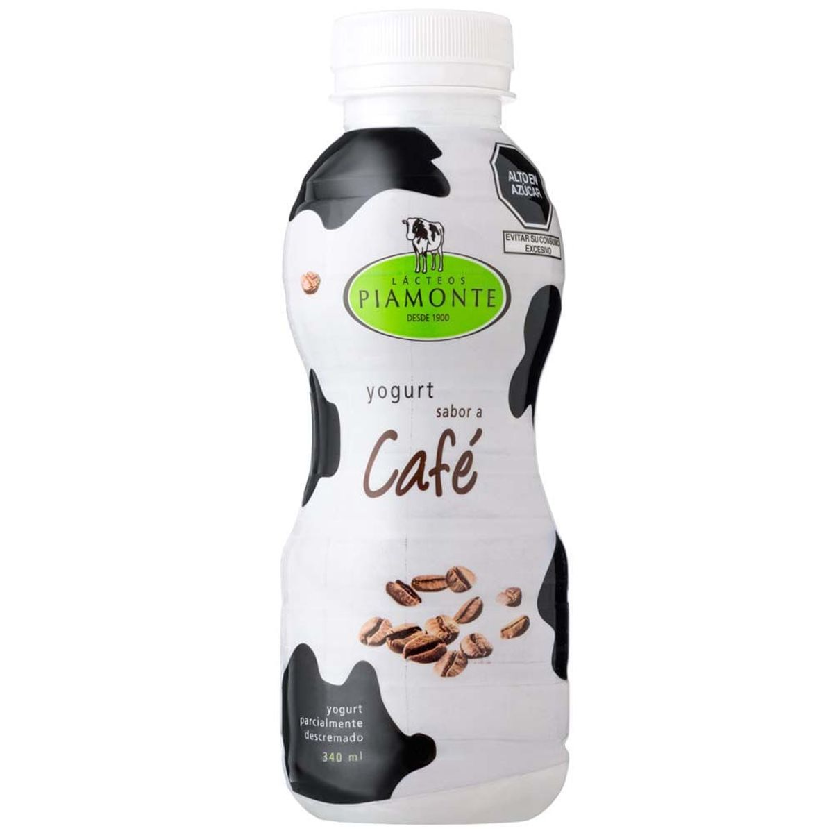 PIAMONTE - Yogurt Parcialmente Descremado Piamonte Café Botella 340 mL