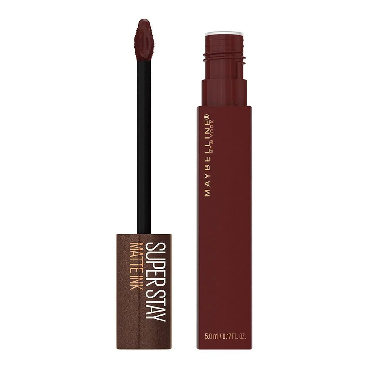 MAYBELLINE - Labial Líquido Maybelline Super Stay Matte Ink Tono 275 Mocha Inventor Envase 5 mL