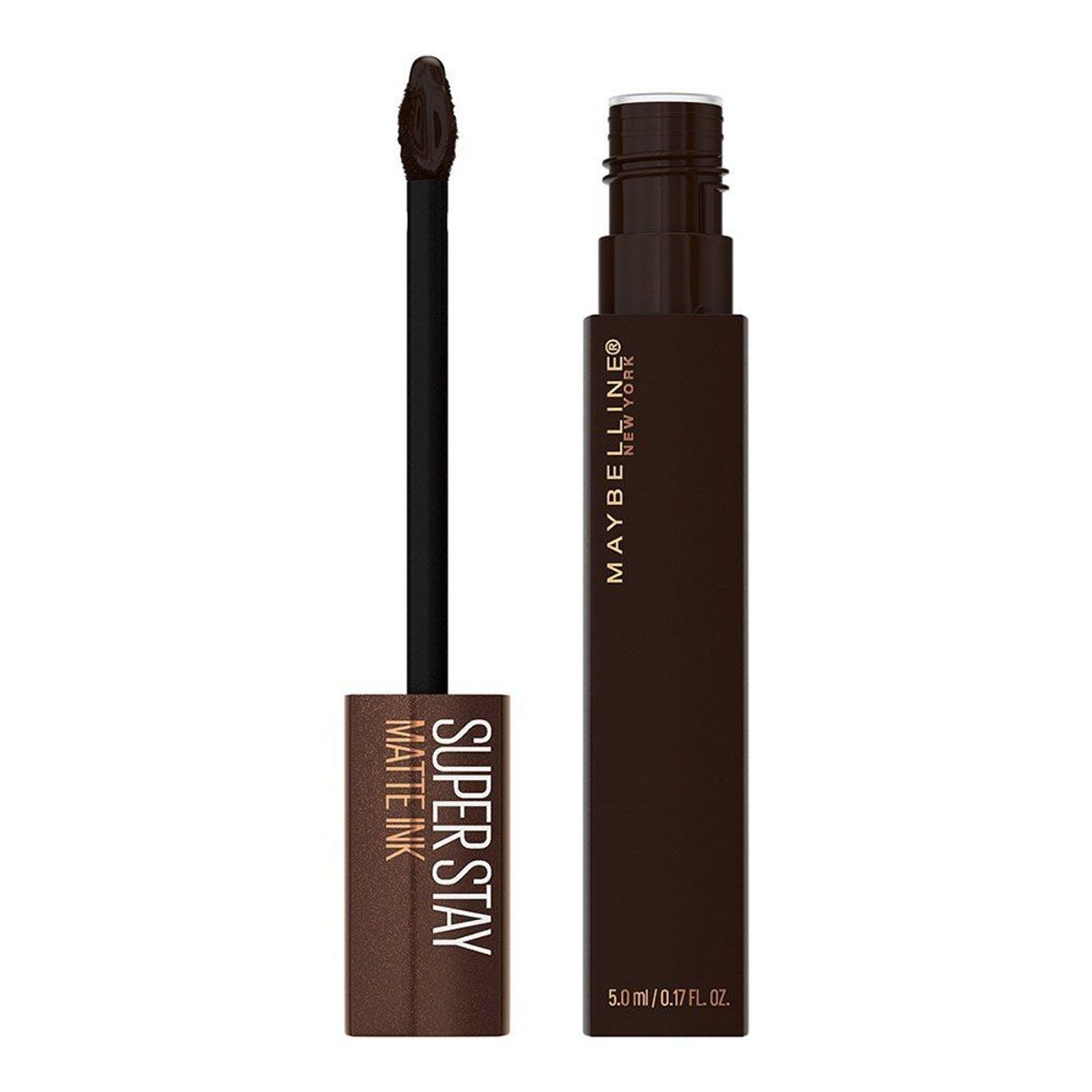 MAYBELLINE - Labial Líquido Maybelline Super Stay Matte Ink Tono 280 Espresso Enthusiast Envase 5 mL
