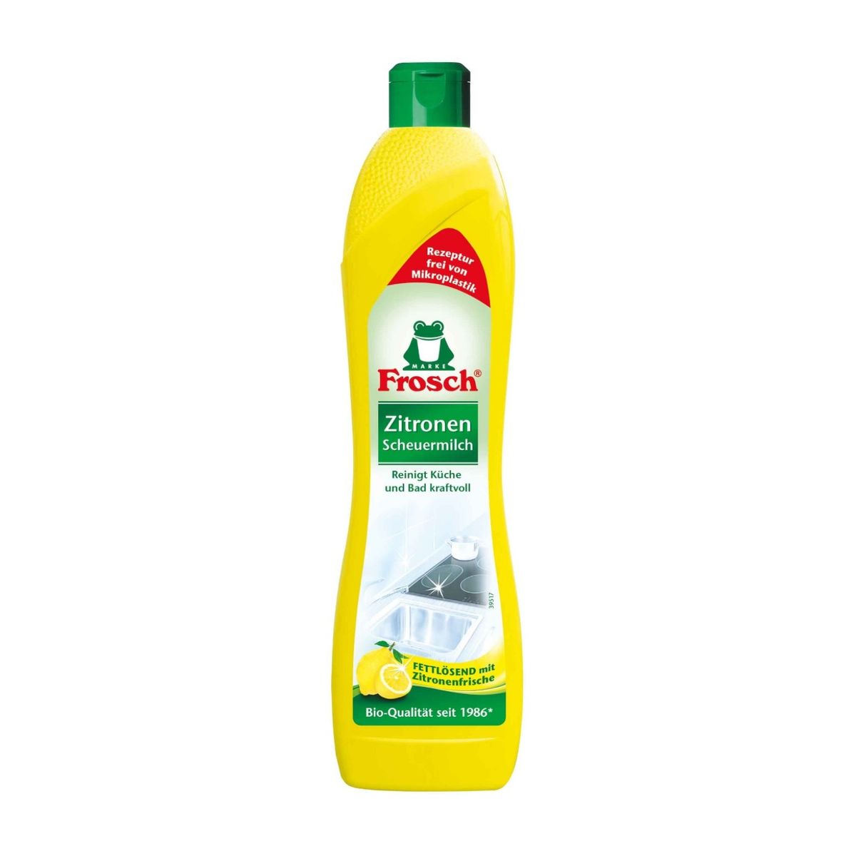 FROSCH - Limpiador en Crema Frosch Acero Inoxidable y Cocinas Envase 500 mL