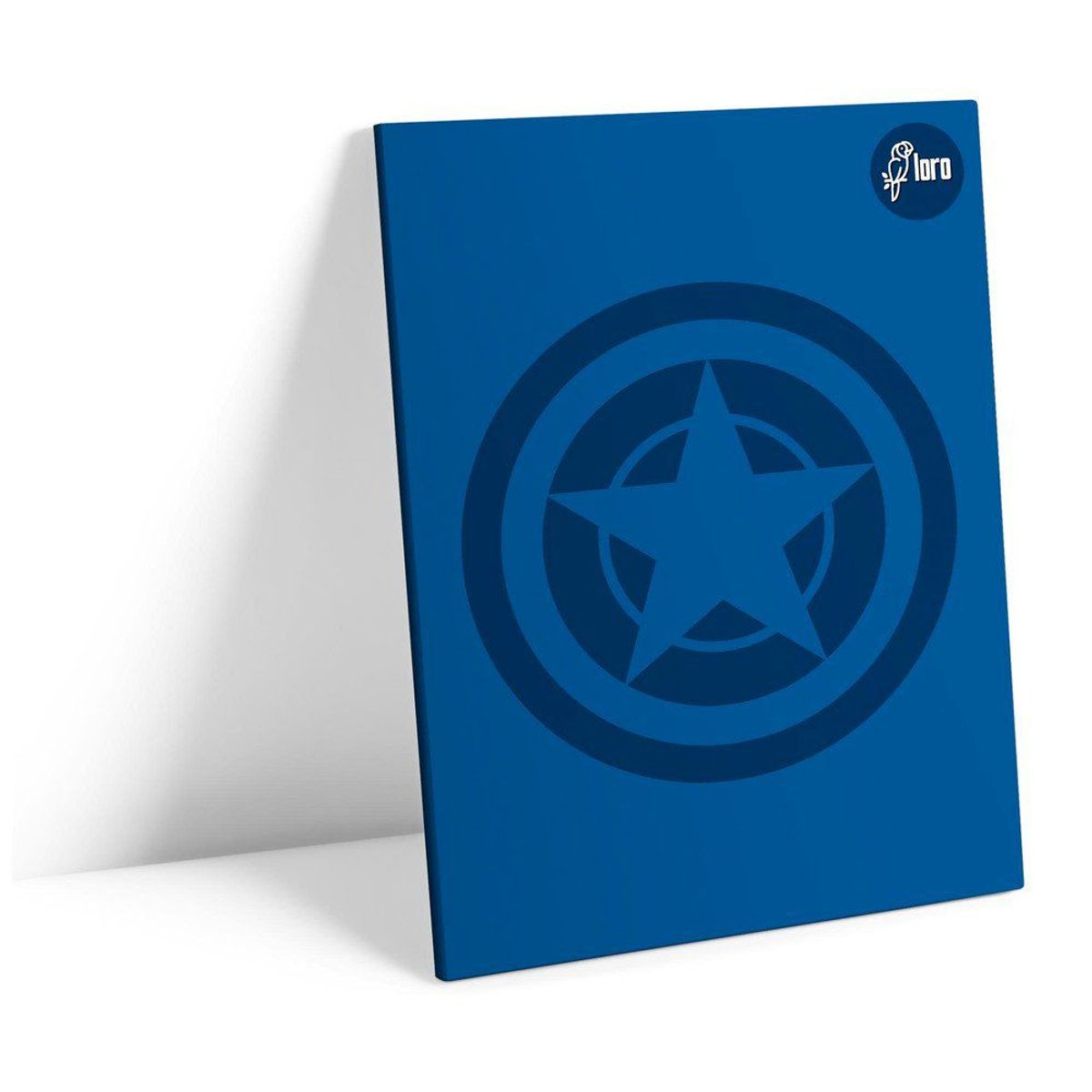 LORO - Cuaderno Triple Renglón Loro Deluxe 80 Hojas Disney Hombre