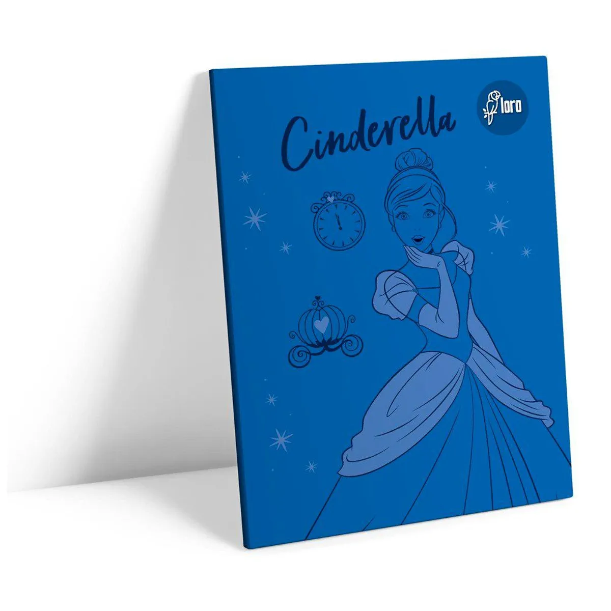 LORO - Cuaderno Rayado Loro Deluxe 80 Hojas Disney Mujer