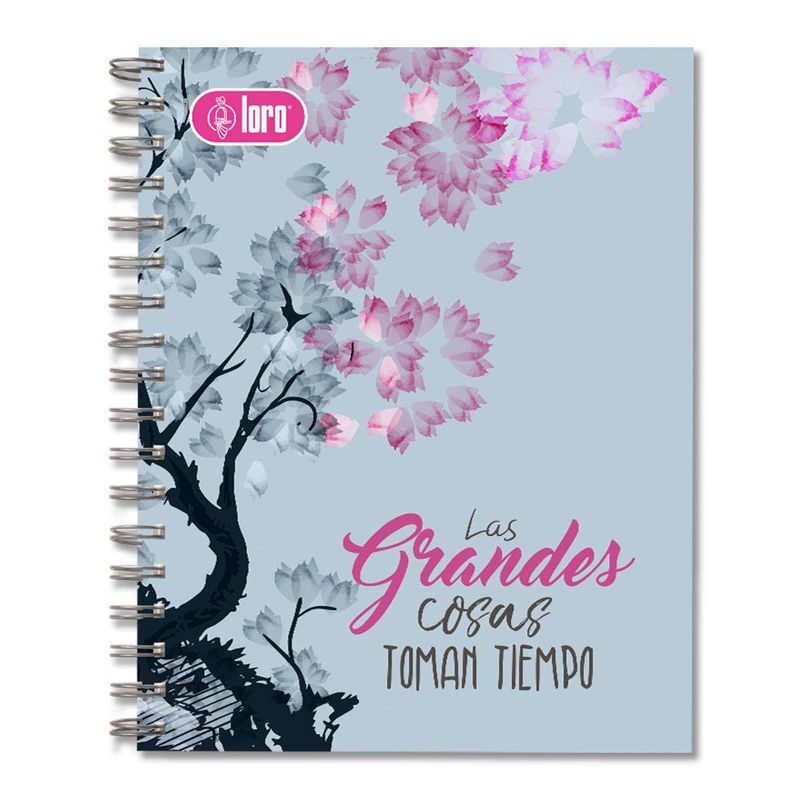 LORO - Cuaderno Anillado Cuadriculado Loro Universitario 160 Hojas 6 Div