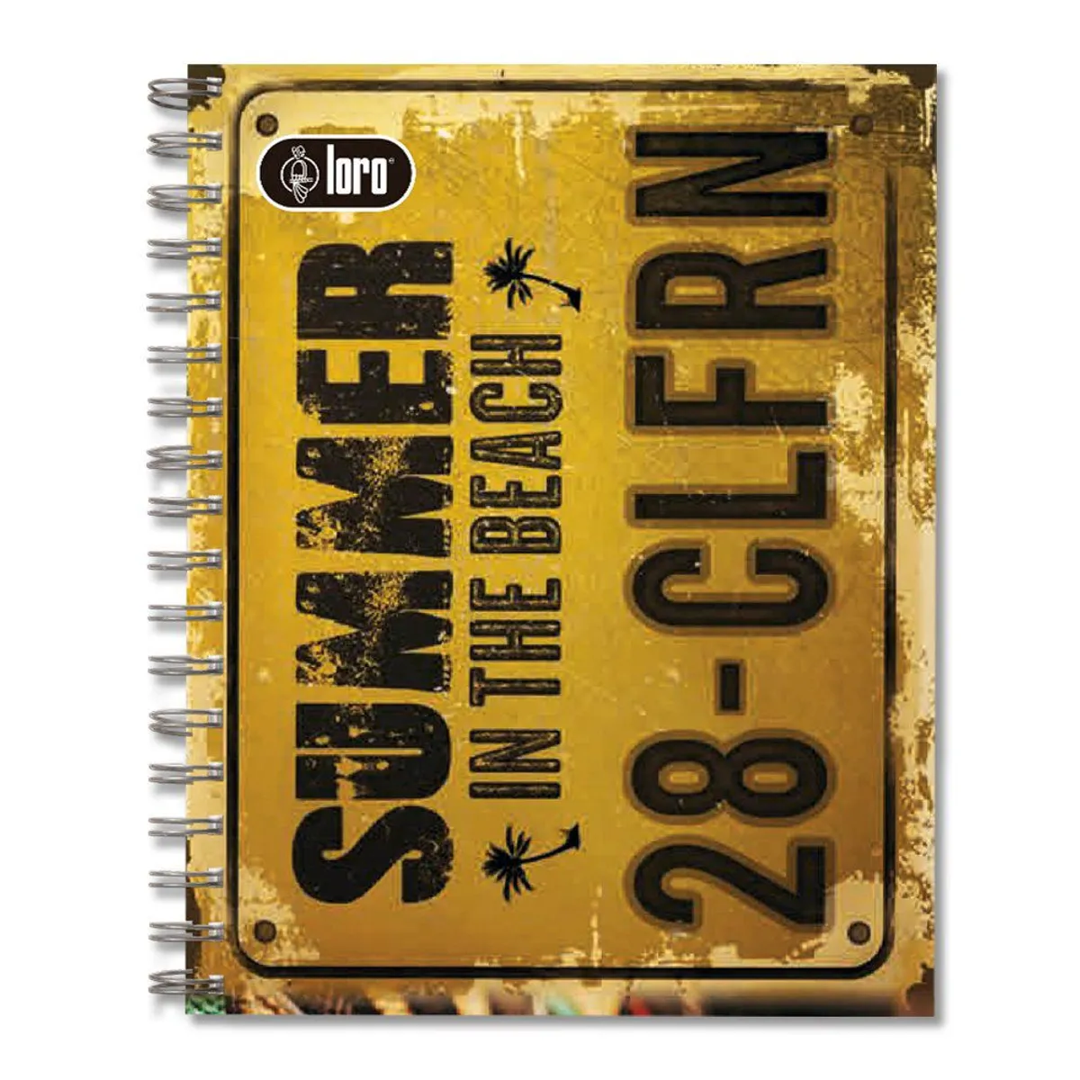 LORO - Cuaderno Anillado Cuadriculado Loro Universitario 160 Hojas 6 Div.