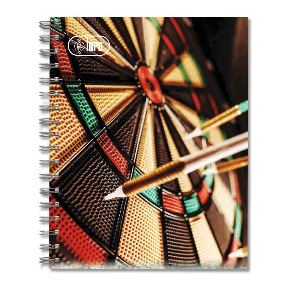 LORO - Cuaderno Anillado Cuadriculado Loro Ejecutivo 160 Hojas 6 Div.