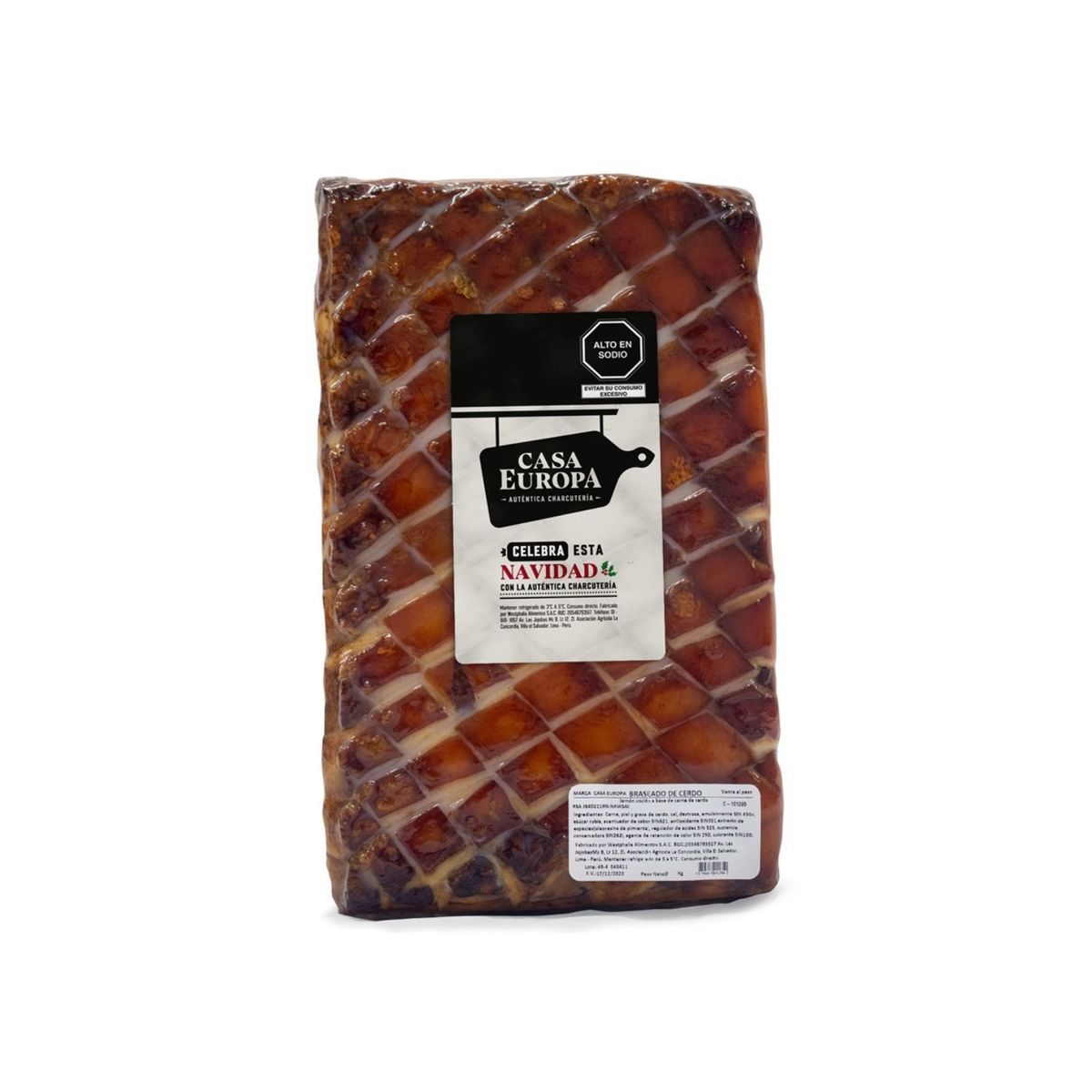 CASA EUROPA - Jamon Braseaso Pieza Casa Europa x Kg