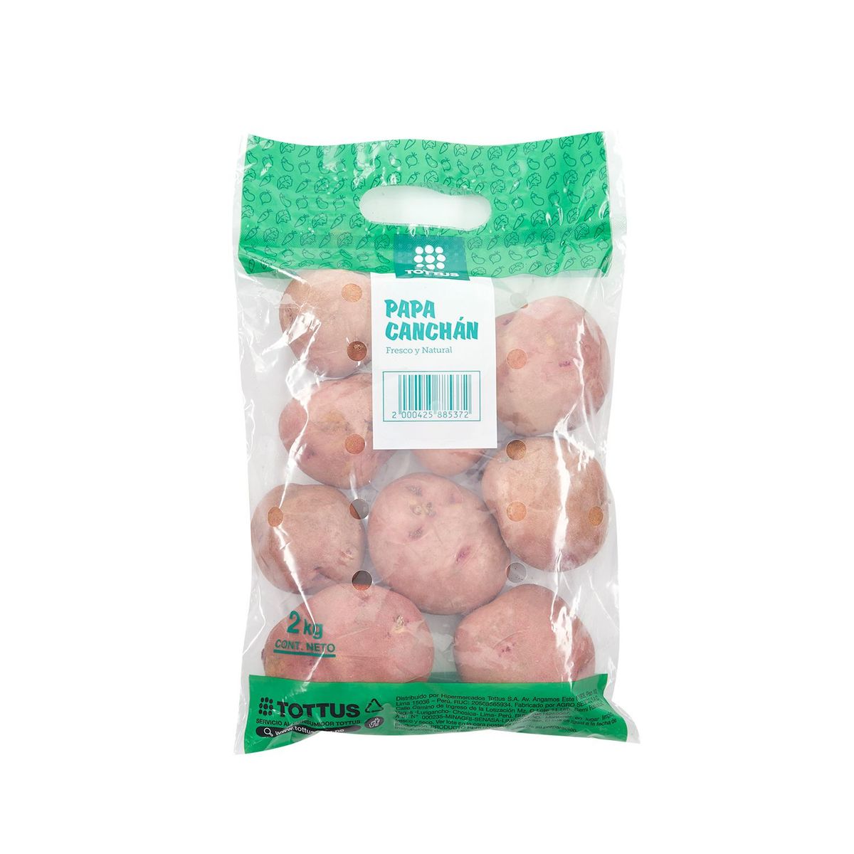 TOTTUS - PAPA CANCHAN TOTTUS BOLSA X 2 KG