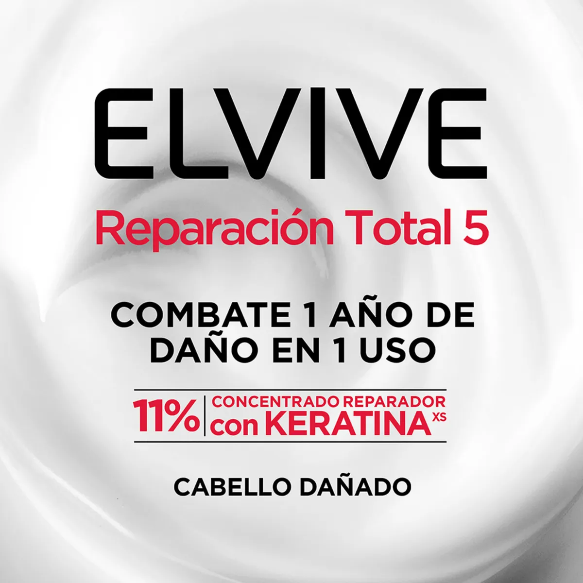 ELVIVE - Shampoo Elvive Reparación Total 5 Botella 370 mL