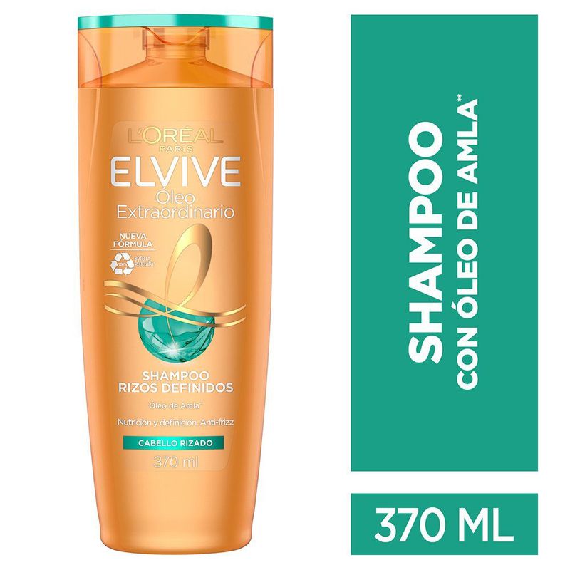 ELVIVE - Shampoo Óleo Rizos Elvive 370 mL