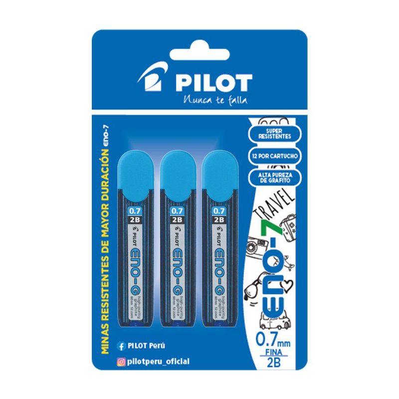 PILOT - MINAS PILOT ENO 0.7MM 3PK