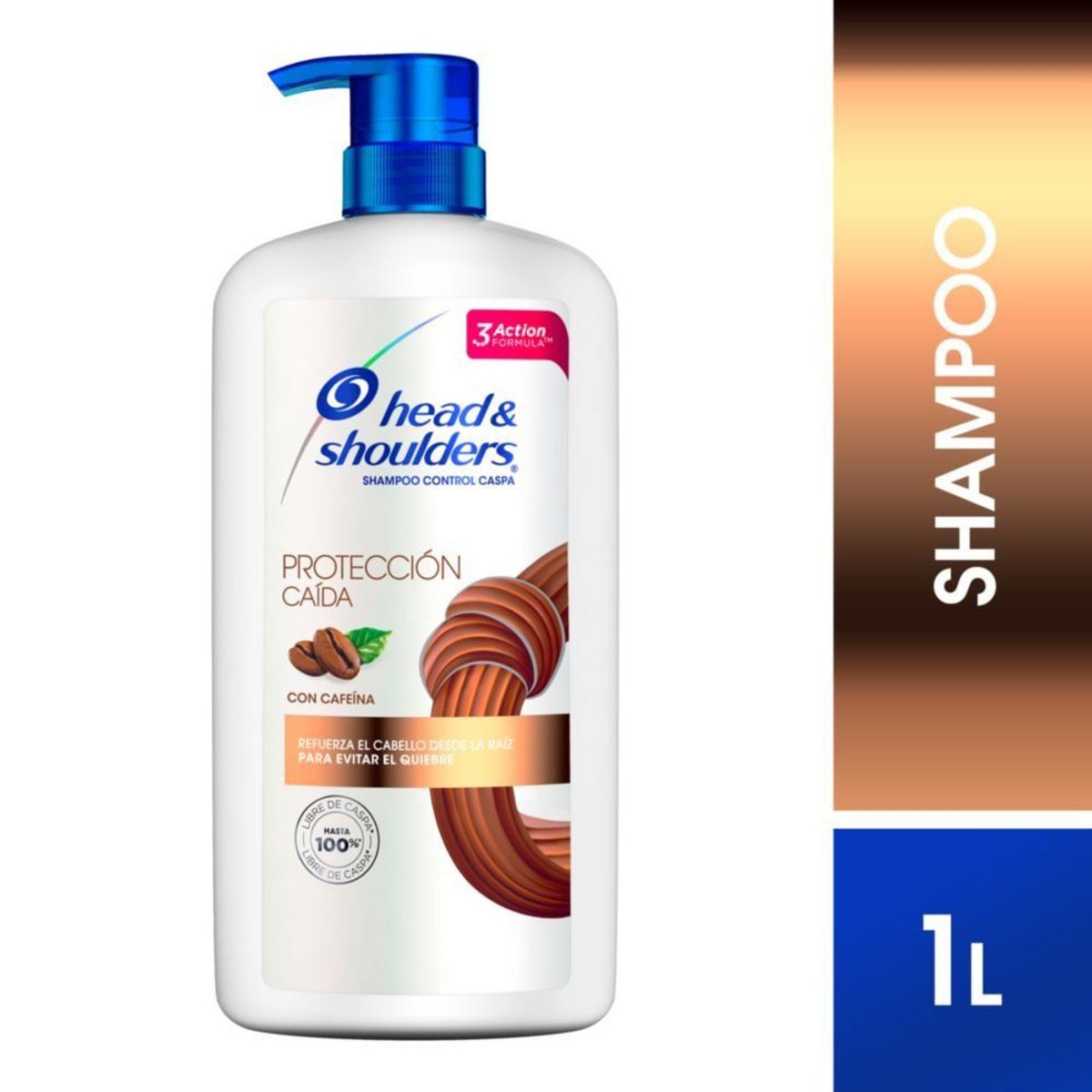 HEAD SHOULDERS - Shampoo Head & Shoulders Protección Caída Botella 1 L