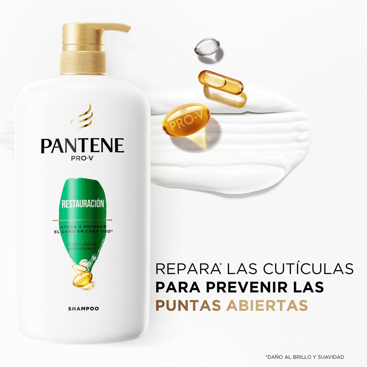 PANTENE - Shampoo Pantene Restauración Botella 1 L