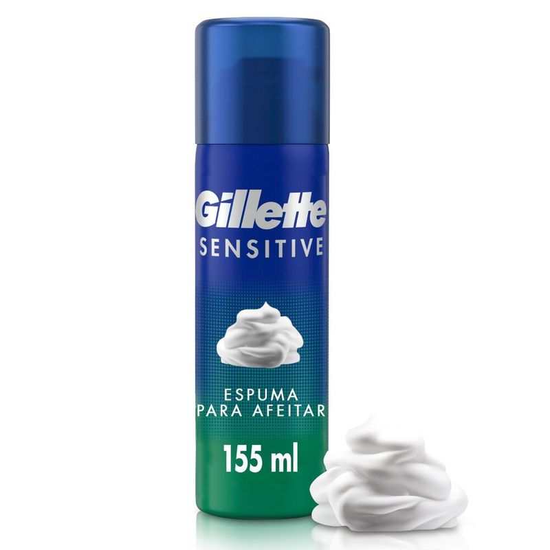 GILLETTE - Espuma De Afeitar Gillette Piel Sensible Envase 150 g