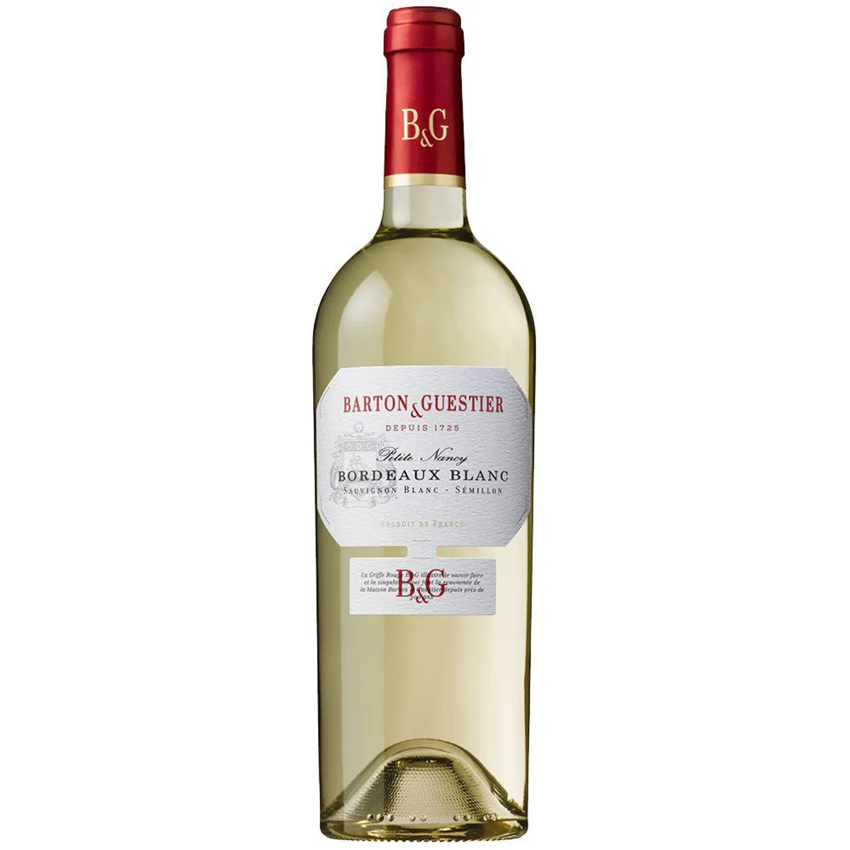  - Vino Barton & Guestier Bordeaux Blanc Botella 750 mL
