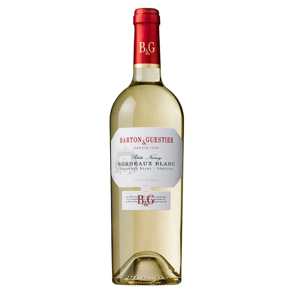  - Vino Barton & Guestier Bordeaux Blanc Botella 750 mL