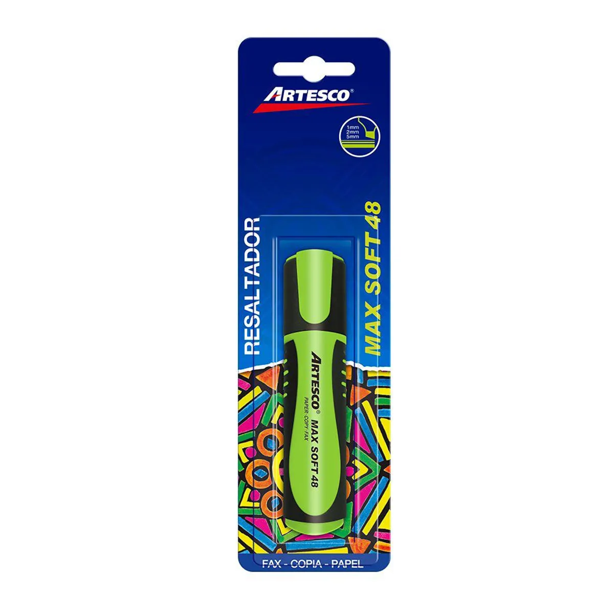 ARTESCO - Resaltador Artesco Max Soft 48 Verde