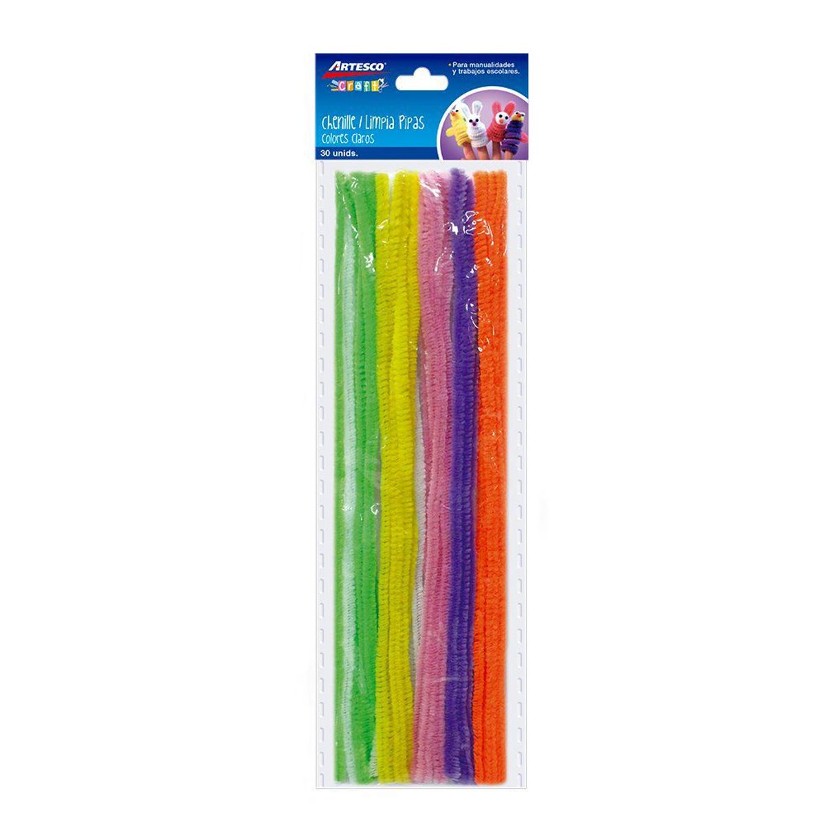ARTESCO - Limpia Pipas Artesco Colores Surtidos Empaque 30 Und