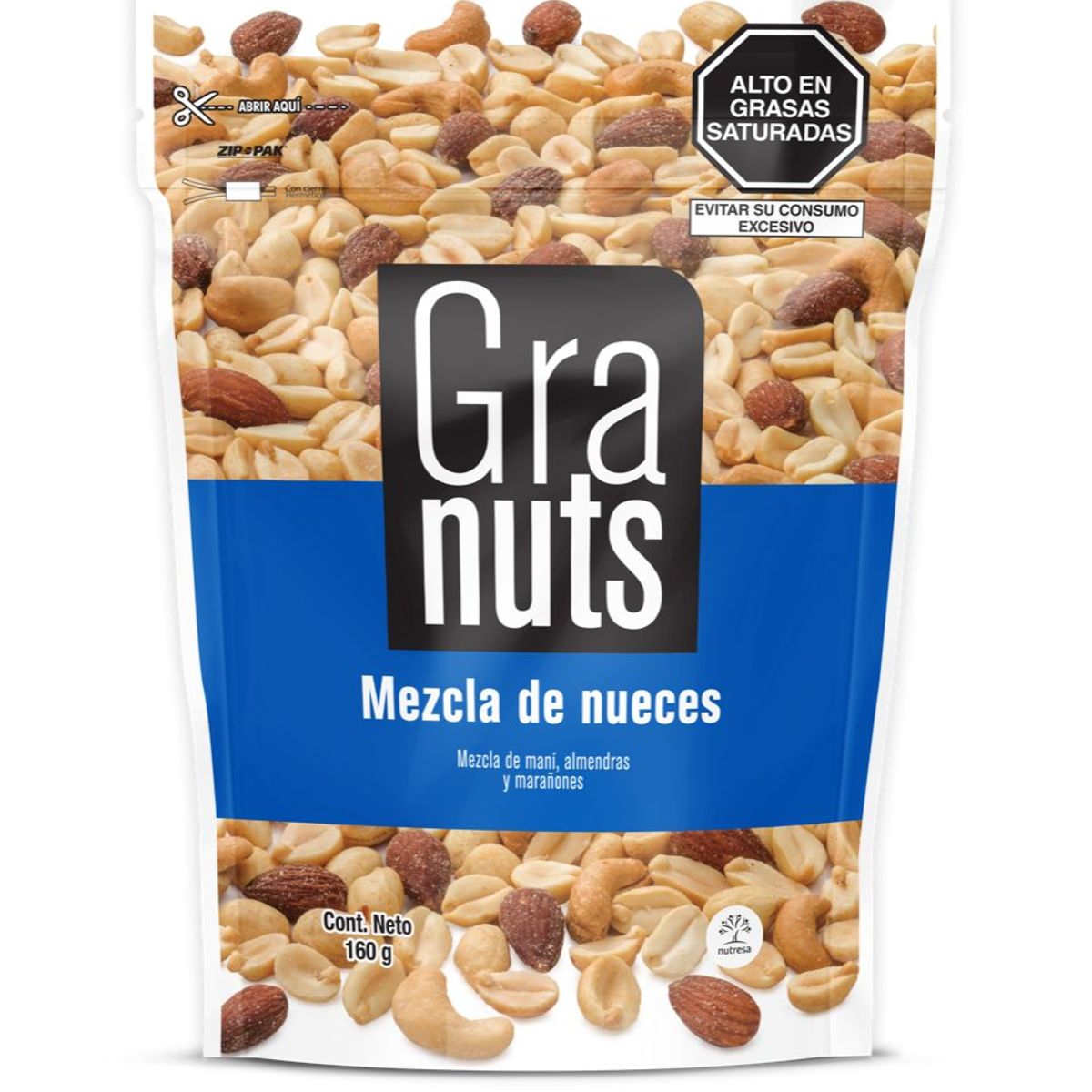 GRANUTS - Mezcla Nueces Granuts Bolsa 160 g