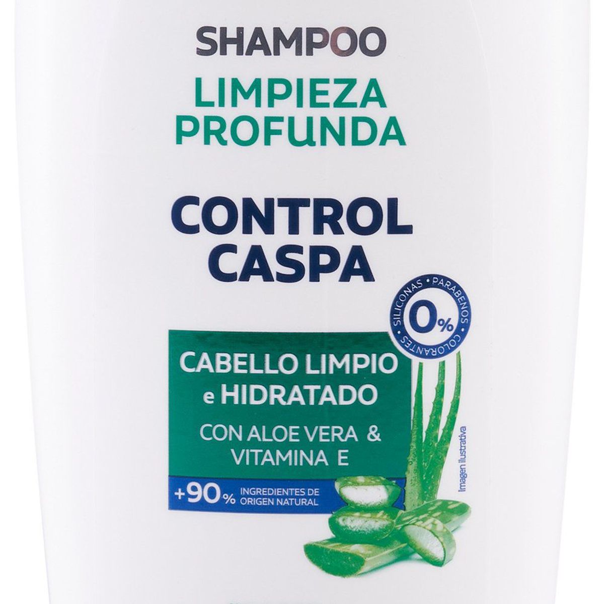 TOTTUS - Shampoo Tottus Control Caspa Limpieza Profunda Botella 1 L