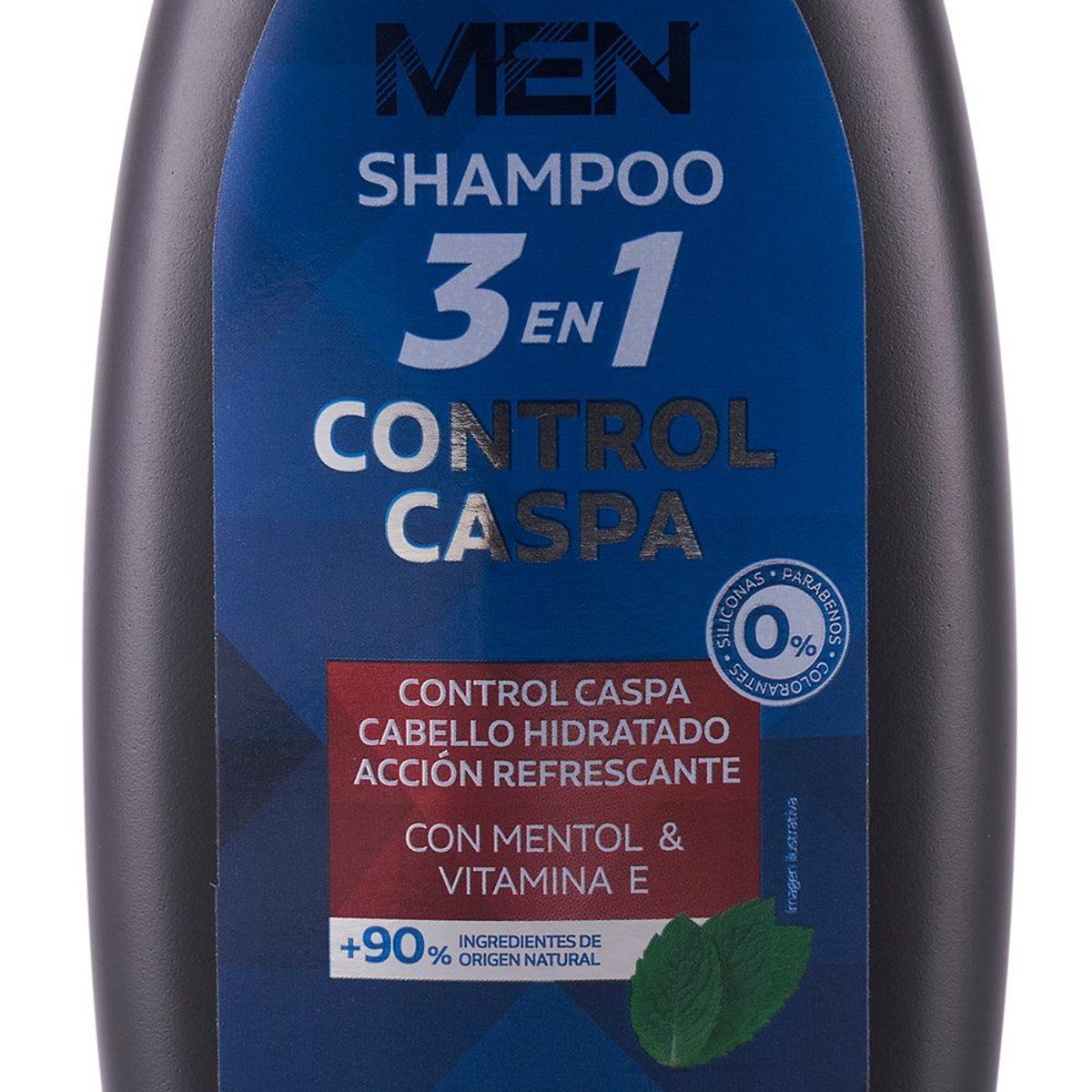 TOTTUS - Shampoo 3 en 1 Tottus Men Control Caspa Envase 400 mL