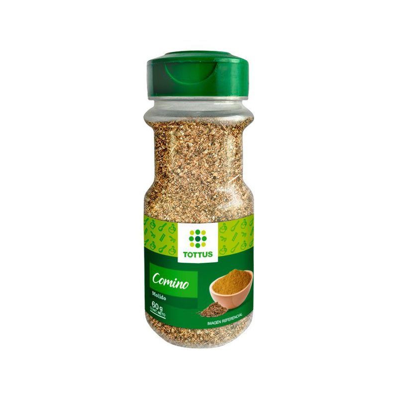 TOTTUS - Comino Molido Tottus Empaque 60 g