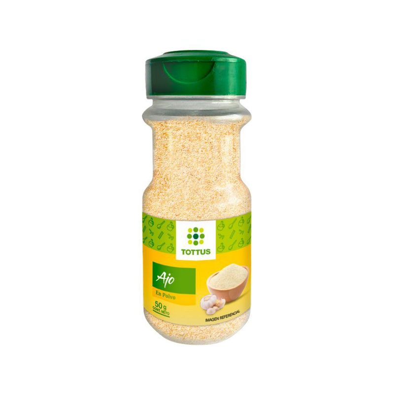 TOTTUS - Ajo en Polvo Tottus Envase 50 g