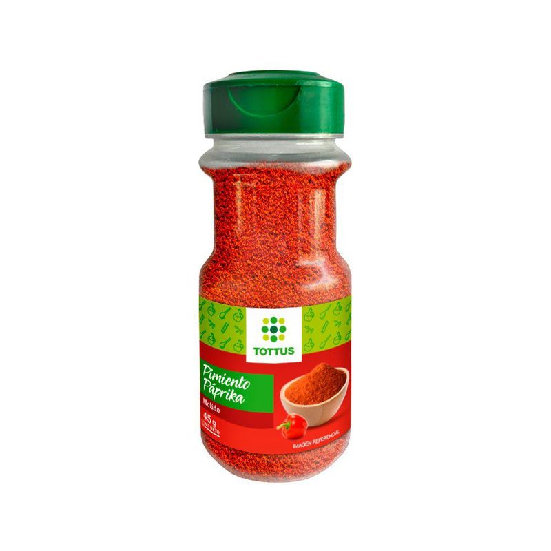TOTTUS - Pimiento Paprika Tottus 45 g