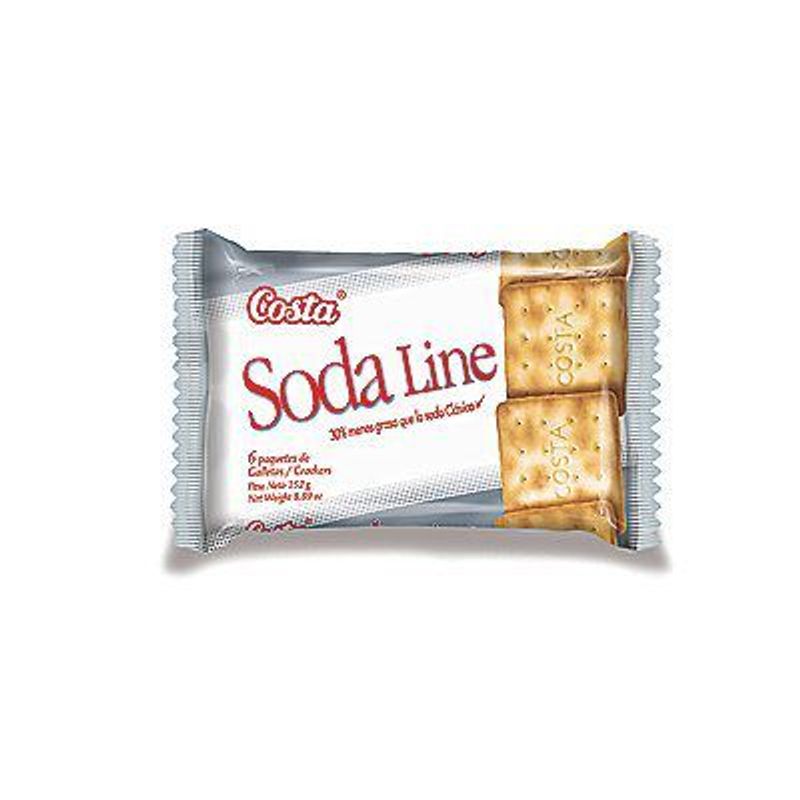 COSTA - Galleta Costa Soda Line Bolsa 40g6 Unidad