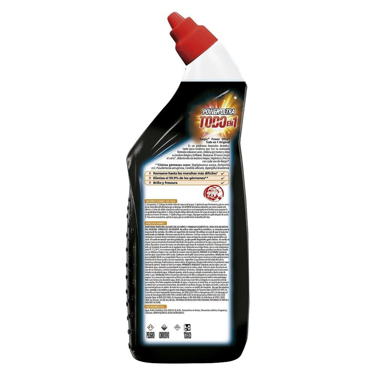 HARPIC - Limpiador de Inodoro Harpic Power Ultra Original Envase 750 mL