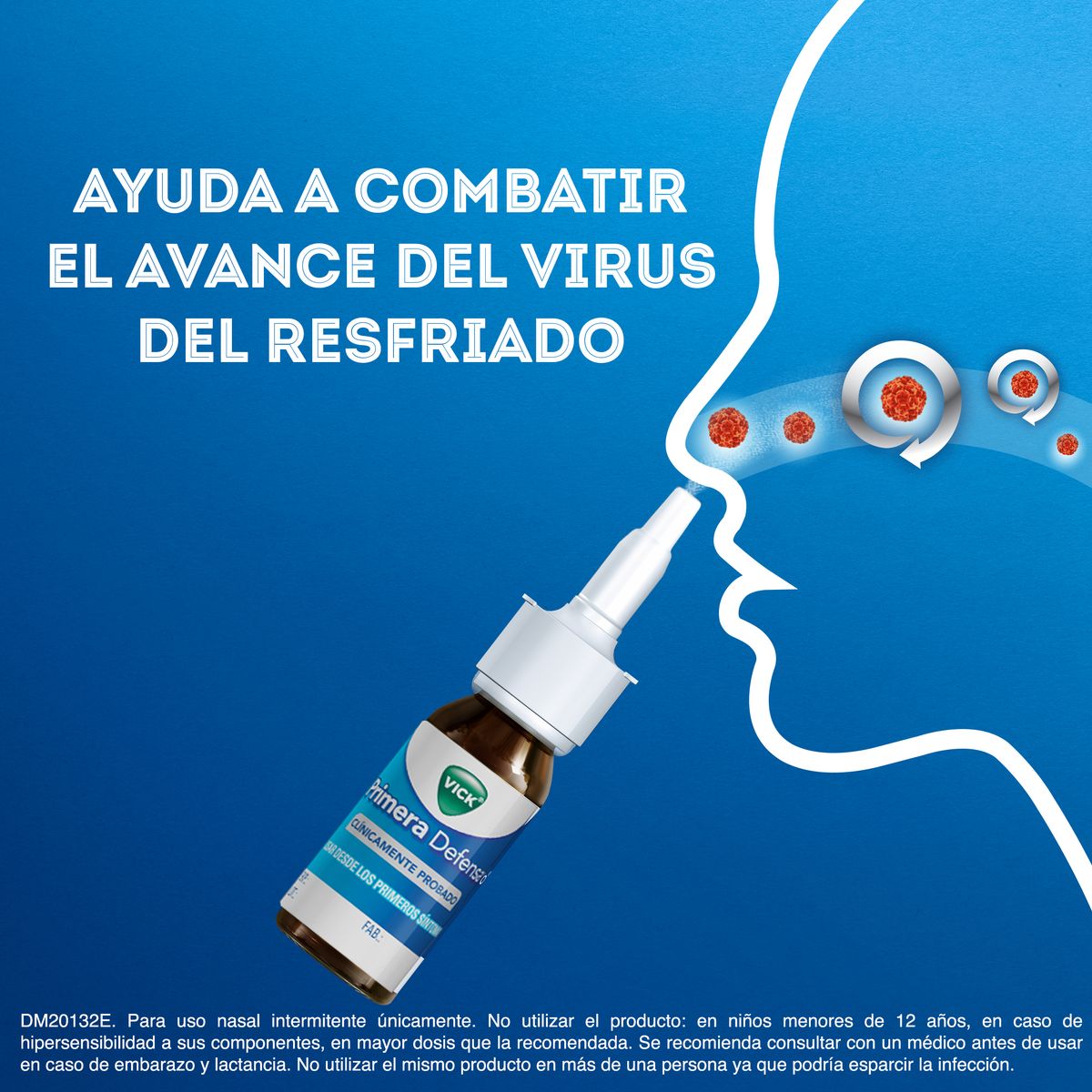 VICK - Solución Nasal Vick Primera Defensa Caja 15 mL
