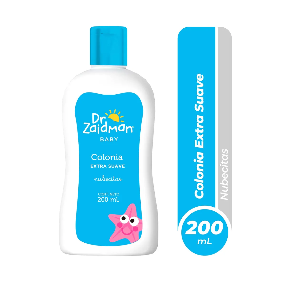 DR ZAIDMAN - Colonia Bebé Dr Zaidman Nubecitas Extra Suave Envase 200 mL
