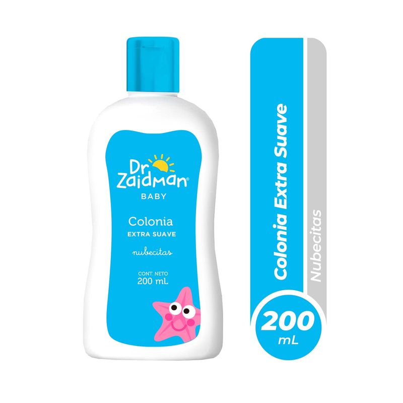 DR ZAIDMAN - Colonia Dr Zaidman Baby Extra Suave Nubecitas Envase 200 mL