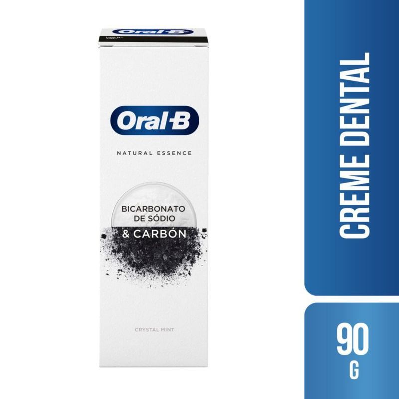 ORAL B - Crema Dental Oral B Natural Essence Bicarbonato Carbon 75 mL
