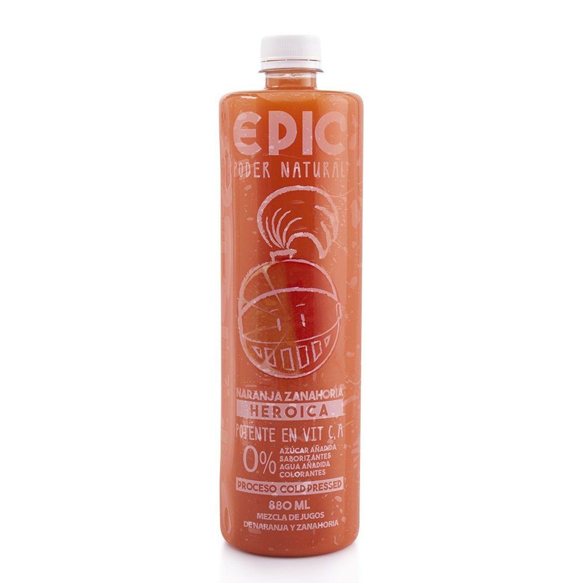 EPIC - Jugo De Zanahoria y Naranja Epic 880 mL