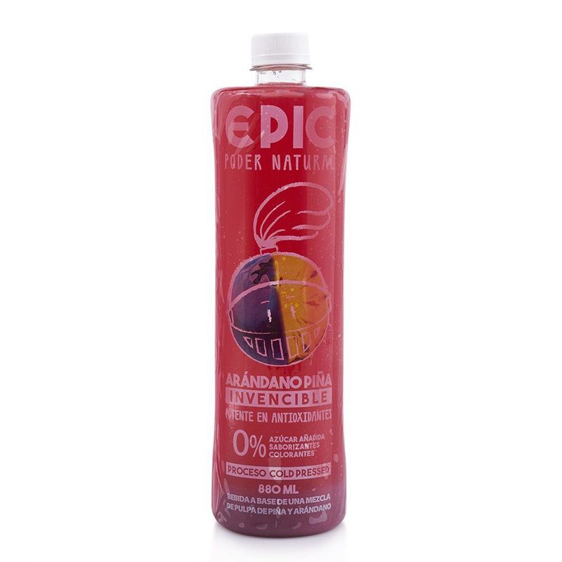 EPIC - Jugo De Arándano Y Piña Epic 880 mL