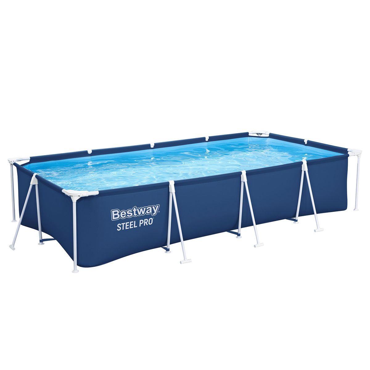BESTWAY - Piscina Estructura Rectangular 400x211x81 cm