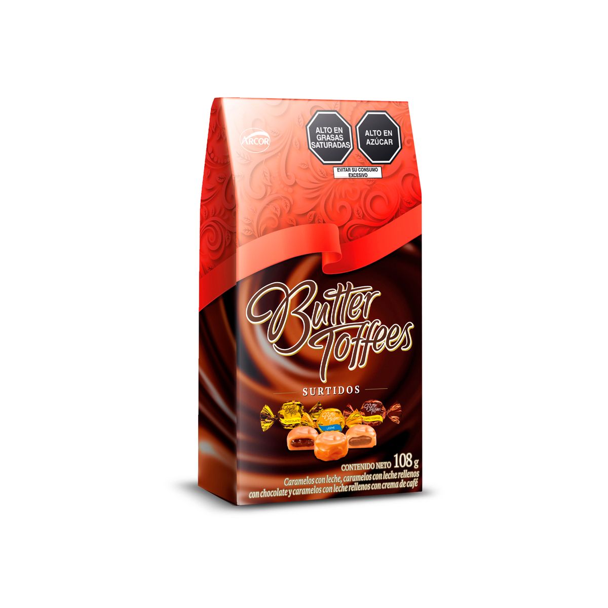 BUTTER TOFFEE - Caramelos Con Leche Butter Toffees Caja 108 g