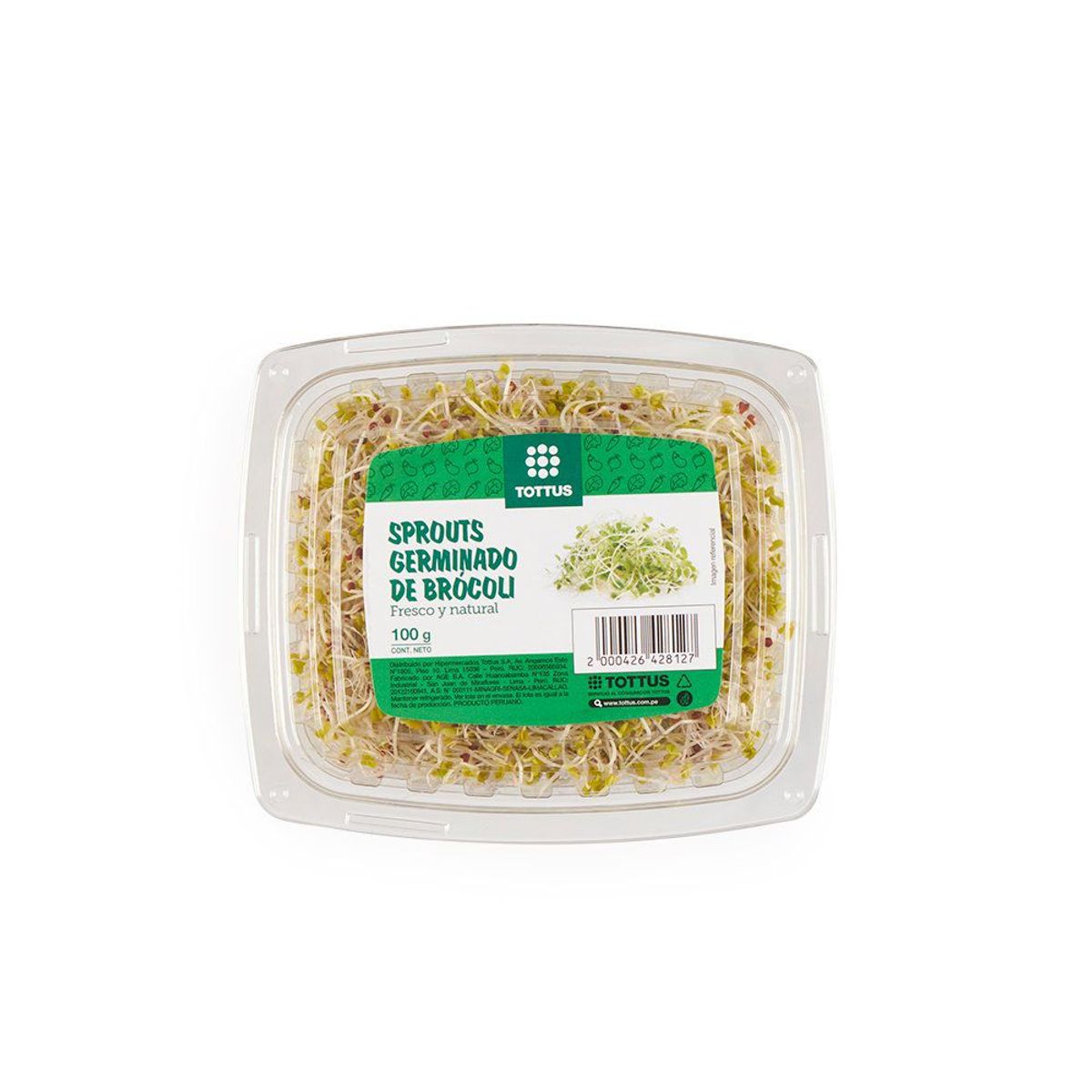 TOTTUS VERDURAS - Sprouts Germinado De Brócoli Tottus